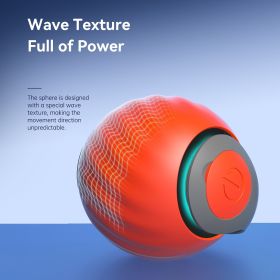 2025 Smart Interactive Cat Ball,Type-C Rechargeable Interactive Cats Toy,Automatic Cat Teaser Toy,Pet Supplies,New Year Gift